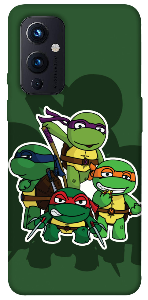 Чехол Green turtles для OnePlus 9