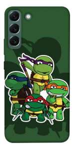 Чохол Green turtles для Galaxy S22+