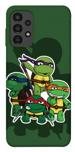 Чехол Green turtles для Galaxy A13 4G