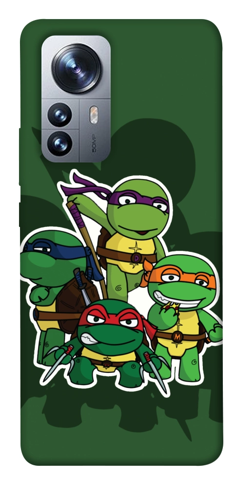 Чехол Green turtles для Xiaomi 12