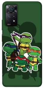 Чехол Green turtles для Xiaomi Redmi Note 11 Pro (Global)