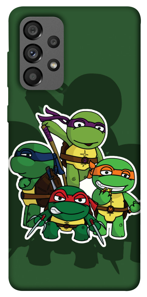 Чохол Green turtles для Galaxy A73 5G