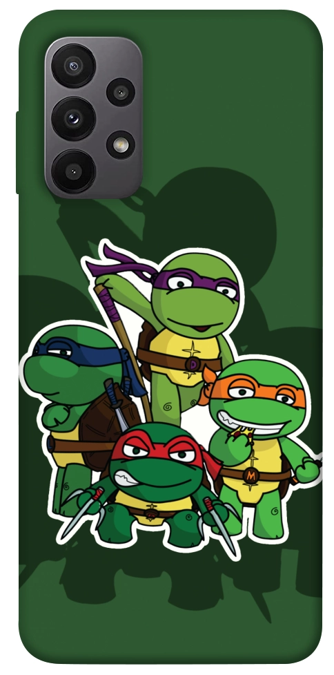 Чохол Green turtles для Galaxy A23