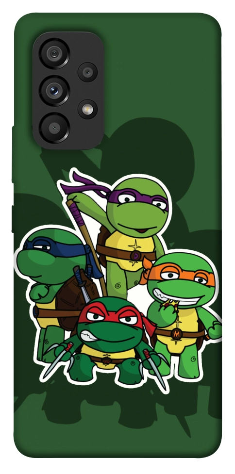 Чехол Green turtles для Galaxy A53