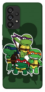 Чохол Green turtles для Galaxy A53