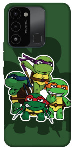 Чохол Green turtles для TECNO Spark 8C