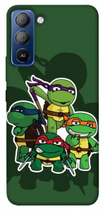 Чехол Green turtles для TECNO Pop 5 Pro