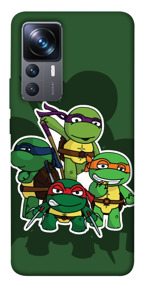 Чохол Green turtles для Xiaomi 12T