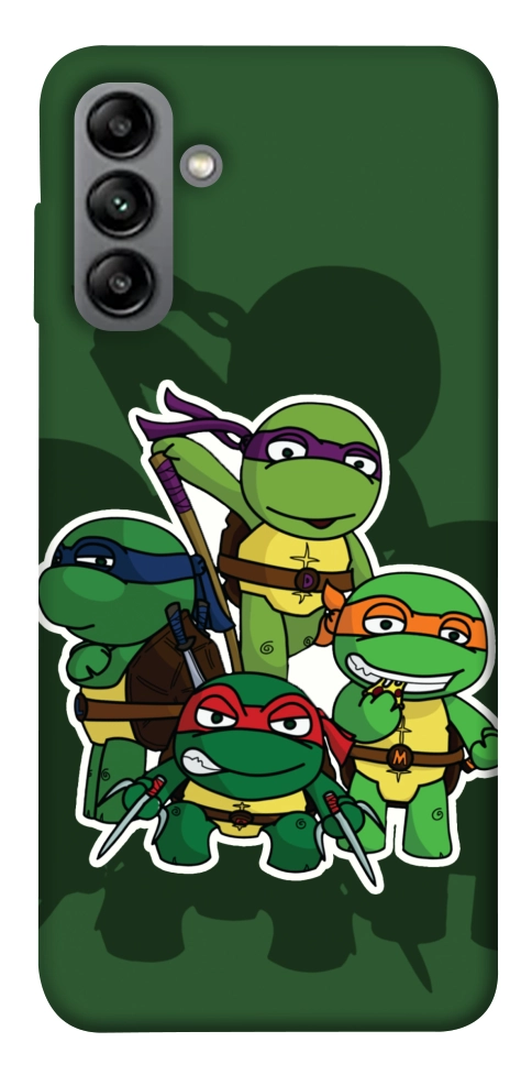 Чохол Green turtles для Galaxy A04s