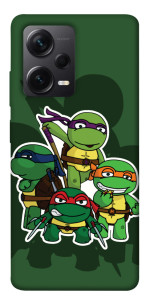 Чехол Green turtles для Xiaomi Redmi Note 12 Pro+