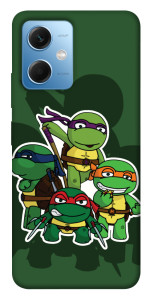 Чохол Green turtles для Xiaomi Redmi Note 12 5G