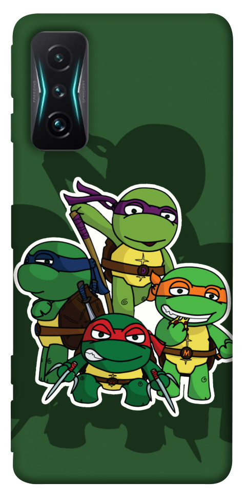 Чохол Green turtles для Xiaomi Redmi K50 Gaming