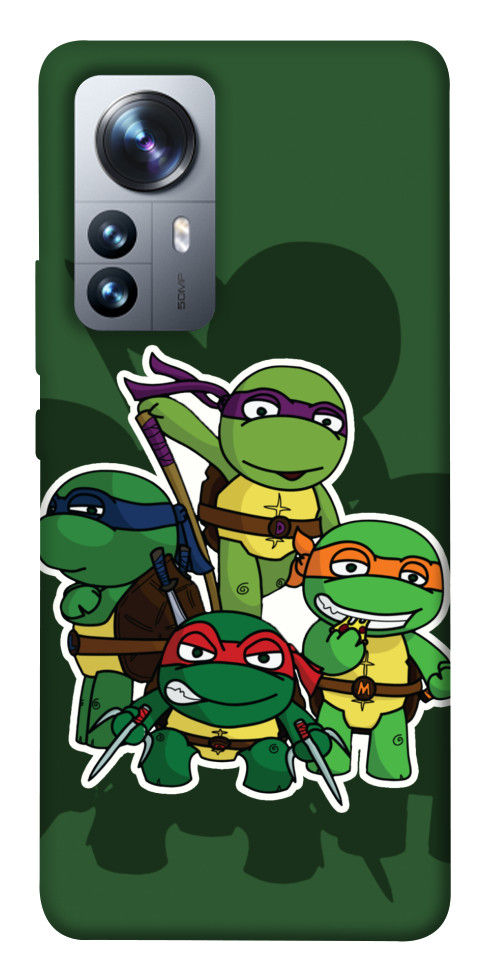 Чехол Green turtles для Xiaomi 12 Pro