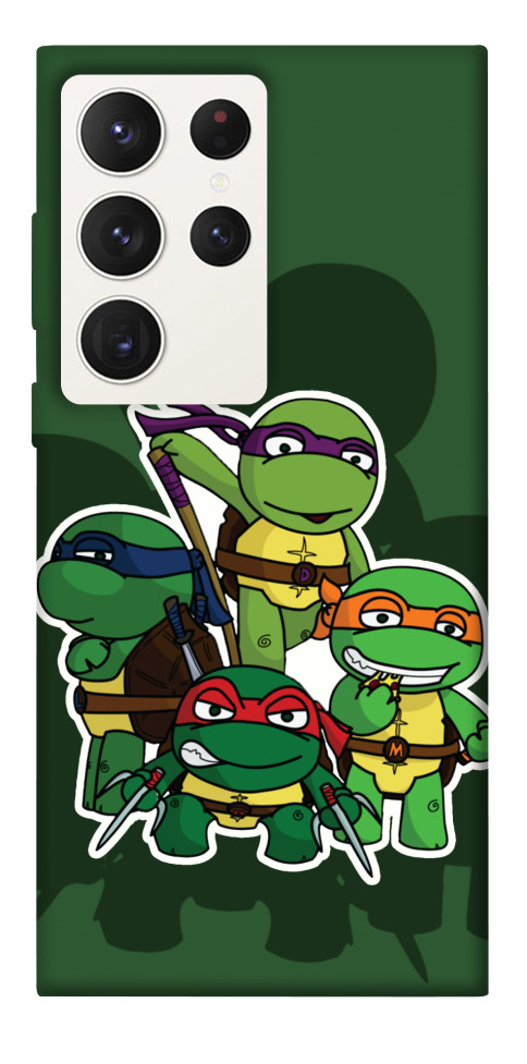 Чехол Green turtles для Galaxy S23 Ultra