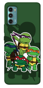 Чехол Green turtles для Motorola Moto G60