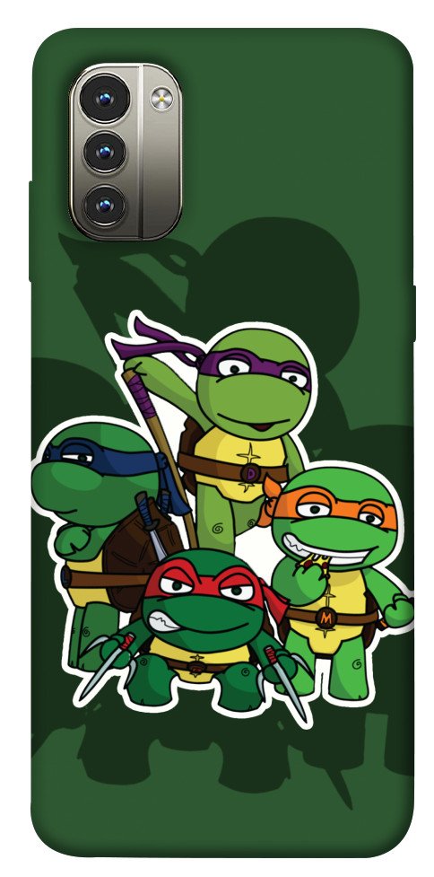 Чехол Green turtles для Nokia G11