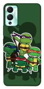 Чохол Green turtles для Infinix Hot 12 Play