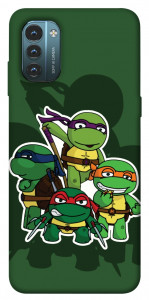 Чехол Green turtles для Nokia G21