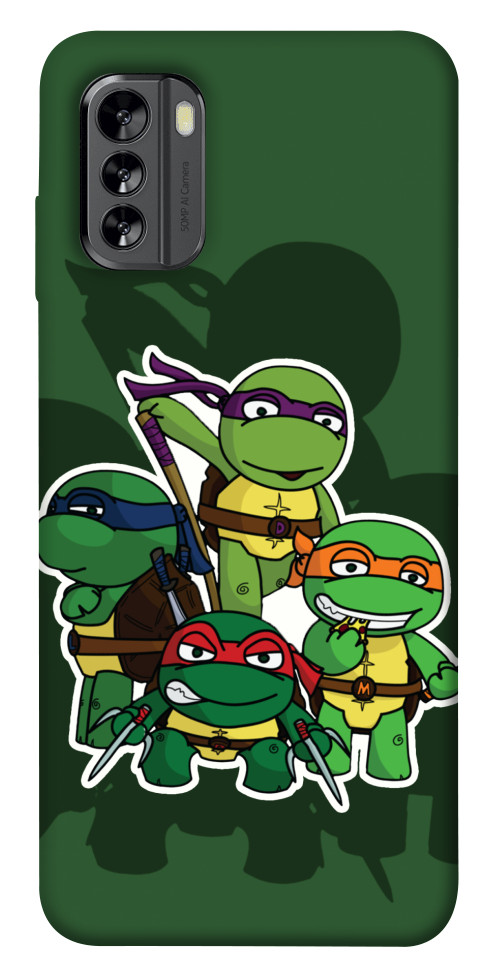 Чехол Green turtles для Nokia G60