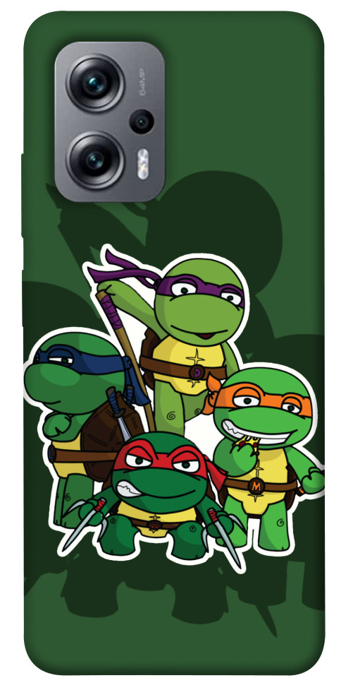 Чохол Green turtles для Xiaomi Poco X4 GT