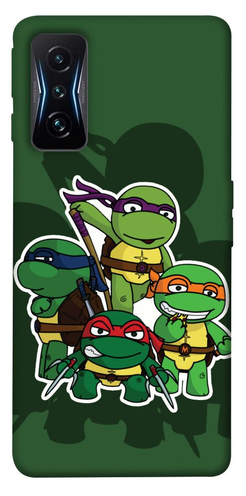 Чохол Green turtles для Xiaomi Poco F4 GT