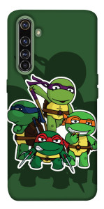 Чохол Green turtles для Realme X50 Pro