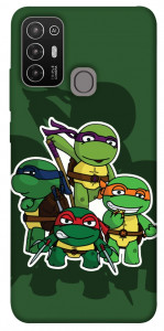 Чохол Green turtles для ZTE Blade A52