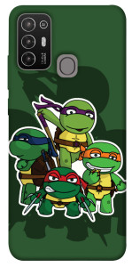 Чехол Green turtles для ZTE Blade A52