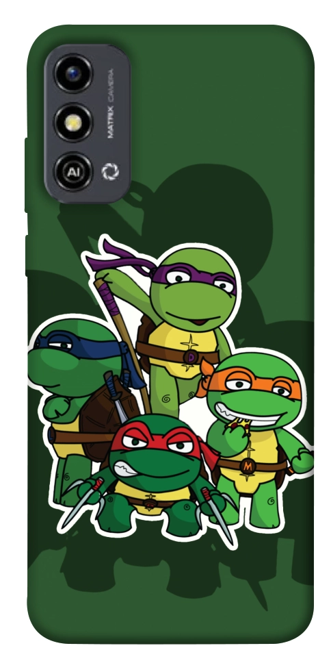 Чохол Green turtles для ZTE Blade A53