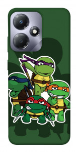 Чехол Green turtles для Infinix Hot 30 Play