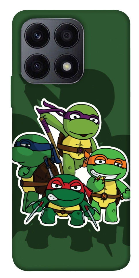 Чехол Green turtles для Huawei Honor X8a