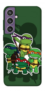 Чехол Green turtles для Galaxy S23 FE