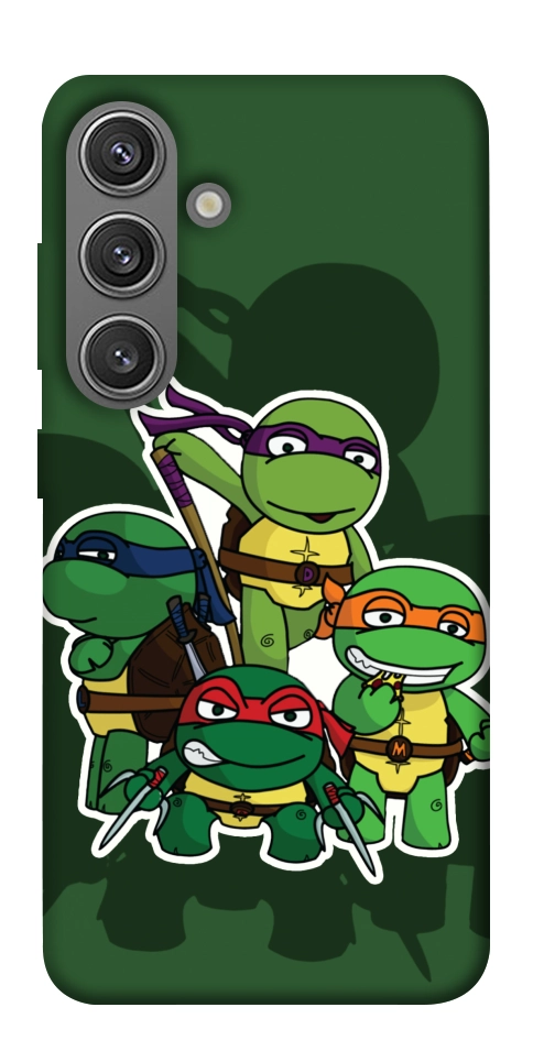 Чехол Green turtles для Galaxy S24