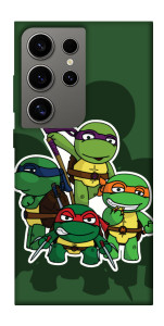 Чохол Green turtles для Galaxy S24 Ultra