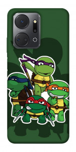 Чехол Green turtles для Huawei Honor X7a