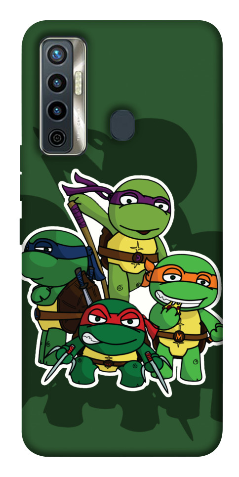 Чехол Green turtles для TECNO Camon 17