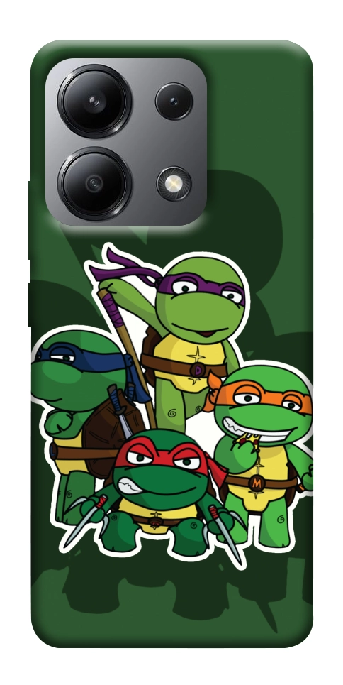 Чохол Green turtles для Xiaomi Redmi Note 13 4G