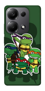 Чохол Green turtles для Xiaomi Redmi Note 13 Pro 4G