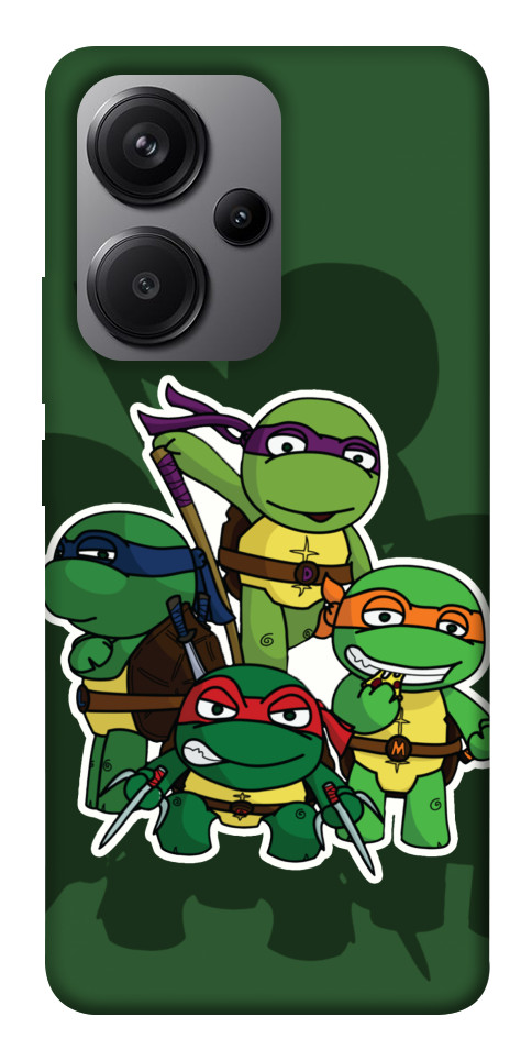 Чехол Green turtles для Xiaomi Redmi Note 13 Pro+