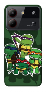 Чохол Green turtles для ZTE Blade A54 4G