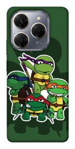 Чохол Green turtles для TECNO Spark 20 Pro