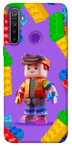 Чохол Colorful constructor для Realme 5