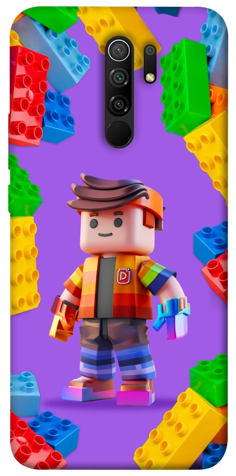 Чехол Colorful constructor для Xiaomi Redmi 9