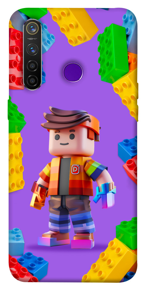 Чохол Colorful constructor для Realme 5 Pro