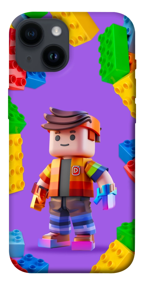 Чохол Colorful constructor для iPhone 14