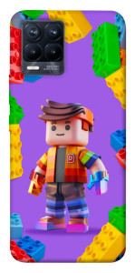 Чехол Colorful constructor для Realme 8