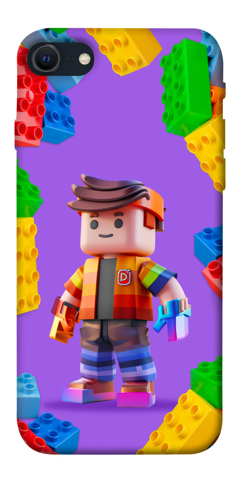 Чехол Colorful constructor для iPhone SE (2022)