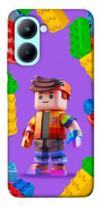 Чехол Colorful constructor для Realme C33