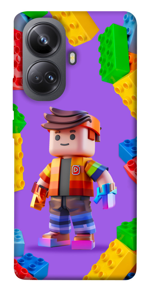 Чохол Colorful constructor для Realme 10 Pro+