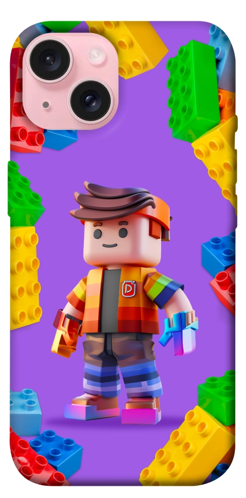 Чохол Colorful constructor для iPhone 15